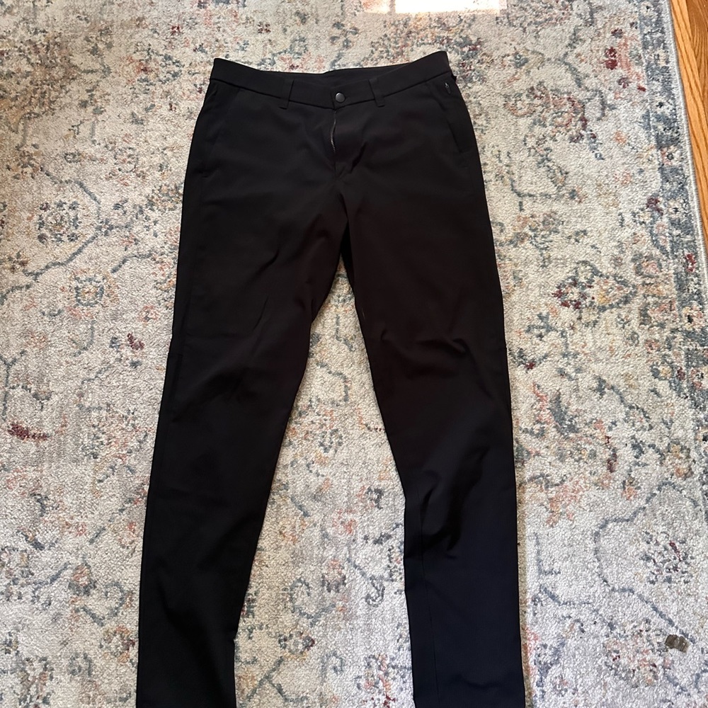 Lulu Commission Pant Ulitech Mesh 33/34 Black